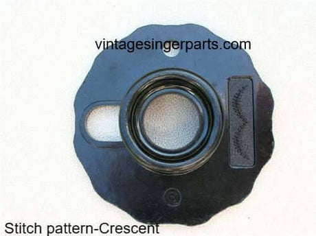 Original Singer Top Hat Cam # 6 Crescent 172229 Fits Models 401, 403, 411, 431, 500, 503, 600 series - Central Michigan Sewing Supplies