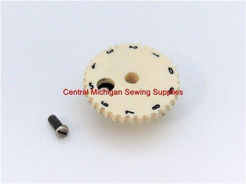 Necchi Sewing Machine SuperNova Julia Presser Foot Adjuster Dial - Central Michigan Sewing Supplies