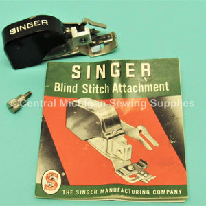 Vintage Original Singer Blind Stitch Attachment Low Shank Fits Models 27, 28, 15, 66, 99, 201, 221