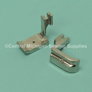 Piping / Cording Foot LEFT High Shank Available In 1/16", 1/8", 3/16", 1/4", 3/8", 1/2" Fits Singer Industrial Sewing Machine