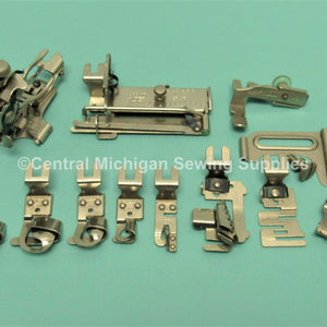 Vintage Original Greist Bottom Clamping Feet & Attachments Fits Kenmore Rotary 117 Series Machines