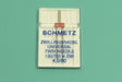 Schmetz Sewing Machine Twin Needle 4 mm Wide Available is size 12, 14, 16 - Central Michigan Sewing Supplies