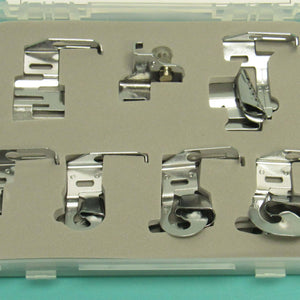 Special Hemmer Feet and Binder Set- Fits Most Low Shank ZigZag Sewing Machines