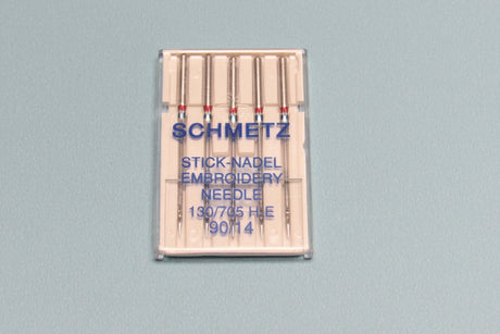 Schmetz Embroidery Needles 15x1 Available in size 11, 14, Assortment pack - Central Michigan Sewing Supplies
