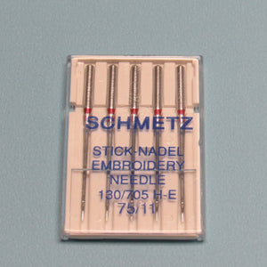 Schmetz Embroidery Needles 15x1 Available in size 11, 14, Assortment pack