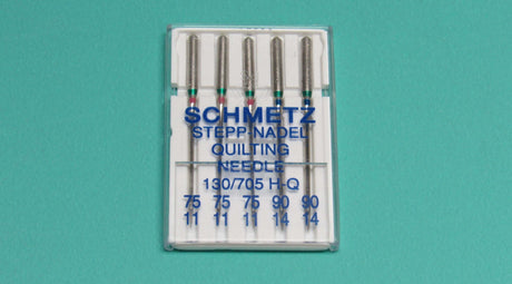 Schmetz Quilting Needles 15x1 Available in size 11, 14, Assortment pack - Central Michigan Sewing Supplies