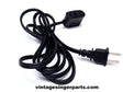 Single Lead Power Cord - Fits Singer Model 301A, 401A, 403A, 404 - Central Michigan Sewing Supplies