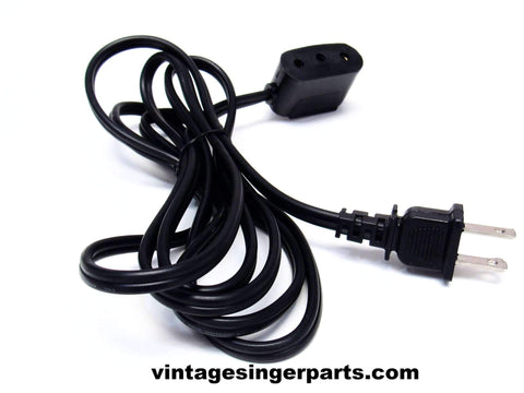 Serger/Sewing Machine Lead Power Cord 3 Pin Plug Designed To Fit