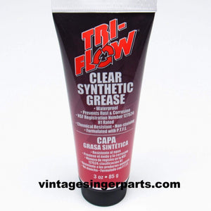 Tri-Flow Clear Synthetic Grease with Teflon - 3 oz Tube #23004