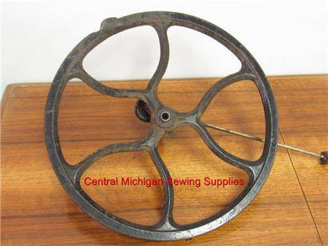 Flywheel & Pitman Arm - Fits Singer Late Model treadle - Central Michigan Sewing Supplies
