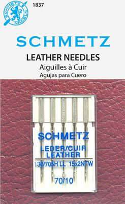 Singer Machine Needle Leather Size 14/16 3pc