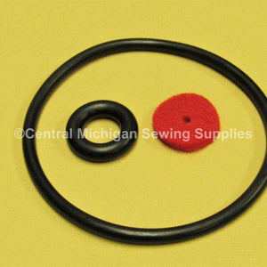 Round Rubber Stretch Belt Fits 13" to 15" Bobbin Tire and Spool Pin Felt Pad