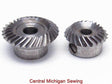 Vintage Original Singer Steel Gears Lower Right Fits Models 600, 603, 620, 626 - Central Michigan Sewing Supplies