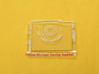 Replacement Plastic Bobbin Cover Part # 750036001 - Central Michigan Sewing Supplies