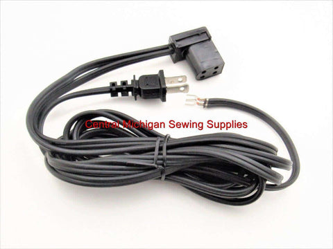 Double Lead Power Cord - Singer #781 or #123 – Central Michigan Sewing  Supplies Inc.